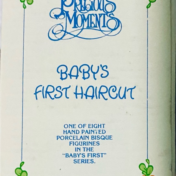 Precious Moments Baby’s 1st Word, 1st Picture, 1st Pet, 1st Haircut, & 1st Trip - Picture 8 of 12